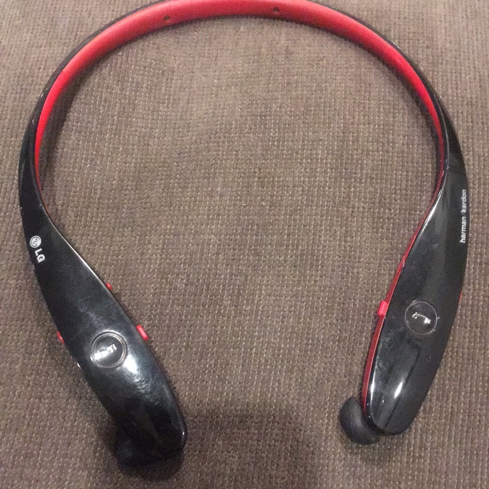 LG wireless earbuds.